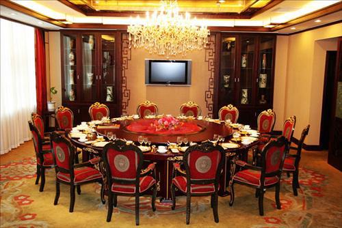 Wanguo Mingyuan Business Hotel 榆林 餐厅 照片
